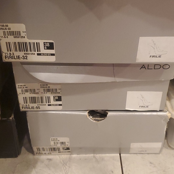 2000s aldo patent leather platform slingback - Picture 8 of 14